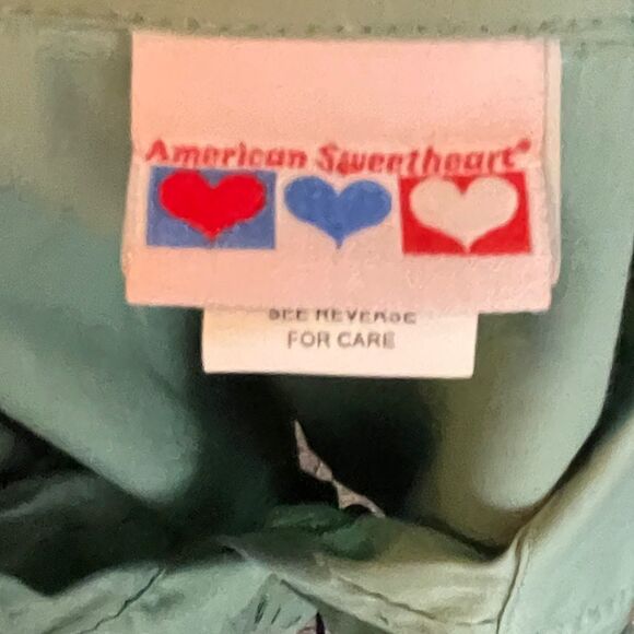 Vintage American Sweetheart Shirt Green - Picture 6 of 7